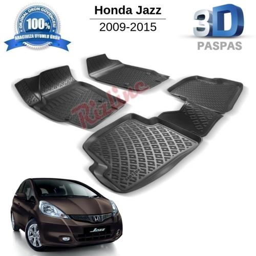 Honda Jazz 3D Havuzlu Paspas 2009-2015