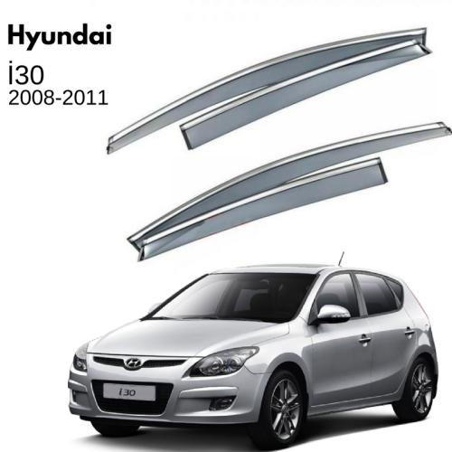 Hyundai İ30 Krom Çıtalı Cam Rüzgarlığı 2008-2011