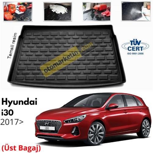 Hyundai i30 HB Üst Bagaj Bagaj Havuzu 2017 Sonrası