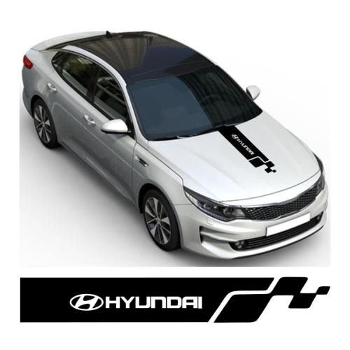 Hyundai Kaput Oto Sticker