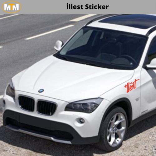 İllest Oto Sticker