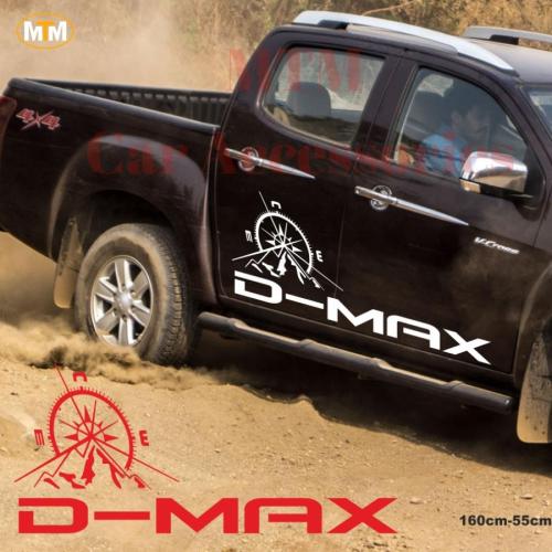 Isuzu D-Max Pusula Off Road Oto Sticker 1 Adet