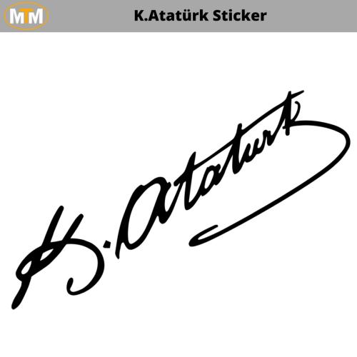 Kemal Atatürk-Sticker