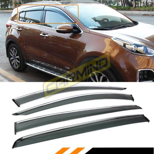 Kia Sportage Krom Çıtalı Cam Rüzgarlığı 2016-2020
