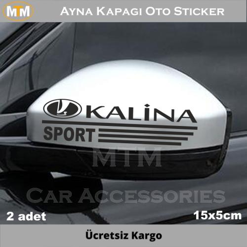 Lada Kalina Ayna Kapağı Oto Sticker (2 Adet)