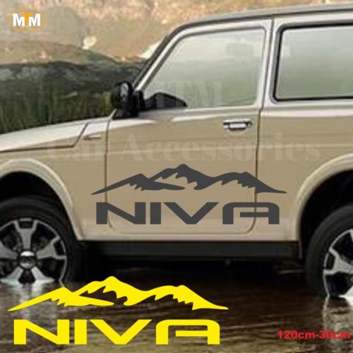 Lada Niva Dağ Off Road Oto Sticker 1 Adet