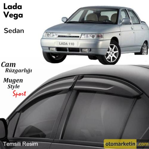 Lada Vega Sedan Mugen Cam Rüzgarlığı