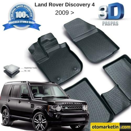 Land Rover Discovery 4 3D Havuzlu Paspas