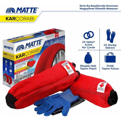 Matte Active Oto Kar Çorabı XLarge