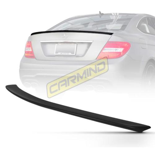 Mercedes C Serisi W204 Bagaj Üstü Piano Black Spoiler