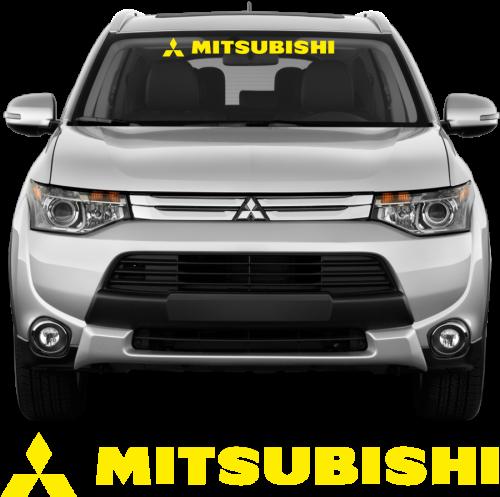 Mitsubishi Ön Cam Oto Sticker