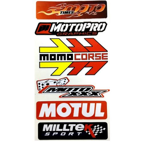 MotoPro Sticker Set