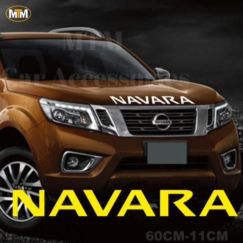 Nissan Navara Ön Kaput Off Road Oto Sticker 60x11cm