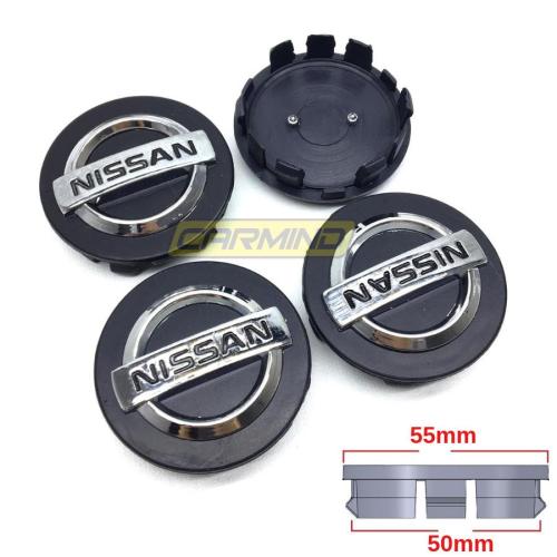 Nissan Qashqai-Juke Jant Göbeği Siyah 48-54mm