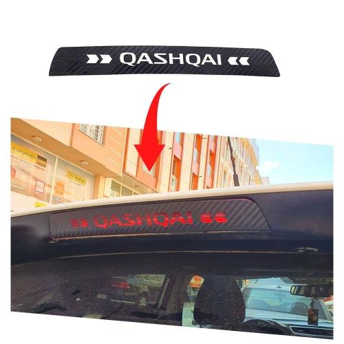 Nissan Qashqai Karbon Arka Fren Stop Lambası Sticker 2016-2018