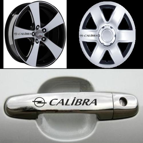 Opel Calibra Kapı Kolu Jant Sticker (10 Adet)