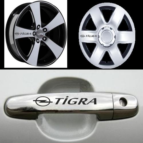 Opel Tigra Kapı Kolu Jant Sticker (10 Adet)
