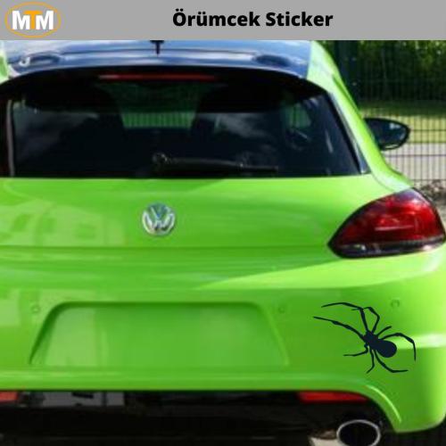 Örümcek Oto Sticker