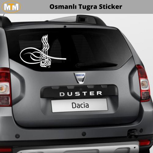 Osmanlı Tuğra Oto Sticker