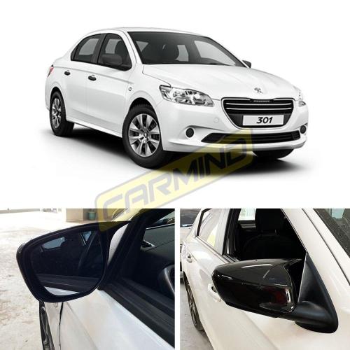 Peugeot 301 Batman Ayna Kapağı Piano Black