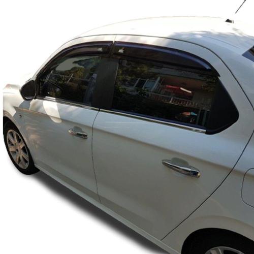 Peugeot 301 Krom Cam Çıtası 2012 Sonrası (4 Parça)