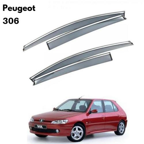 Peugeot 306 Krom Çıtalı Cam Rüzgarlığı