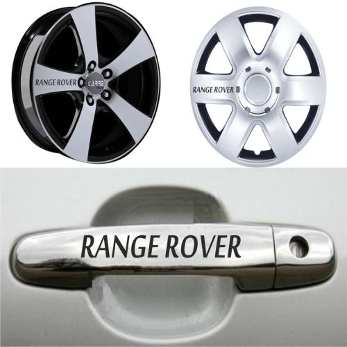 Range Rover Kapı Kolu Jant Sticker (10 Adet)