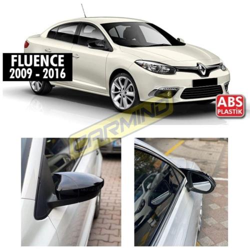 Renault Fluence Batman Yarasa Ayna Kapağı Piano Black