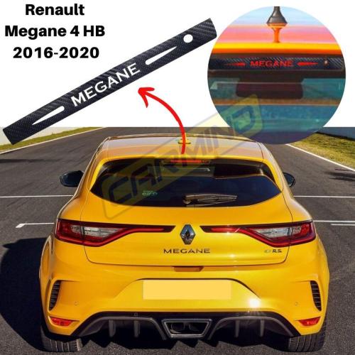 Renault Megane 4 HB Karbon Arka Fren Stop Lambası Sticker