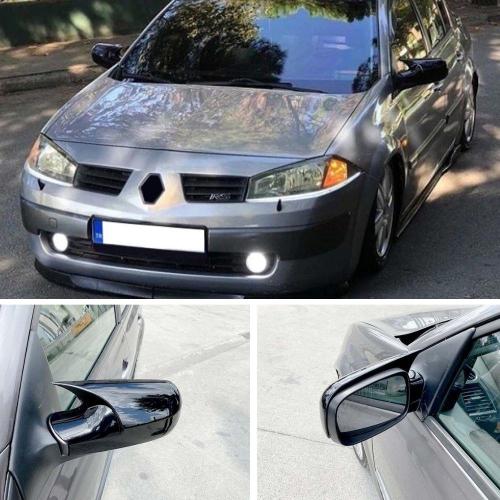 Renault Megane 2 Batman Ayna Kapağı Piano Black 2002-2009