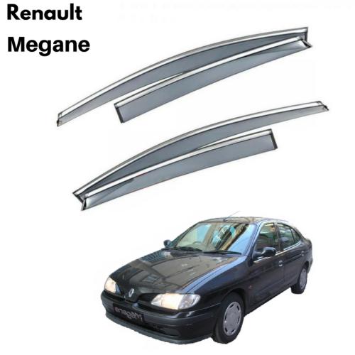Renault Megane Krom Çıtalı Cam Rüzgarlığı 1995-2002