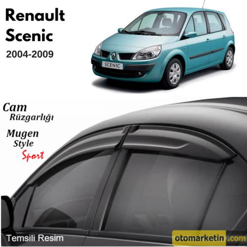 Renault Scenic Mugen Cam Rüzgarlığı 2004-2009