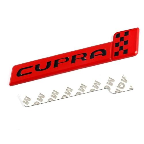 Seat Cupra Metal Bagaj Çamurluk Arma Kırmızı