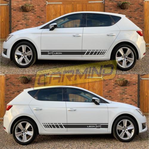 Seat Leon Yan Şerit Sticker 2013-2019