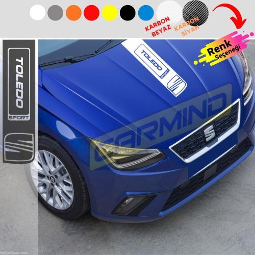 Seat Toledo Kaput Şerit Sticker