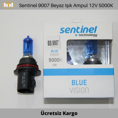 Sentinel 9007-H8 Beyaz Işık Ampul 12V 5000K