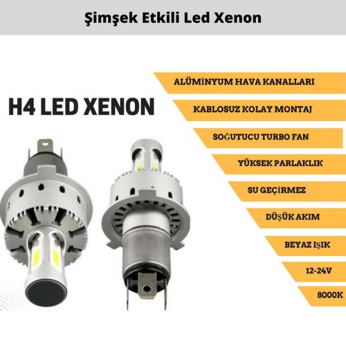 Sentinel H4 Kablosuz 8000K Led Xenon