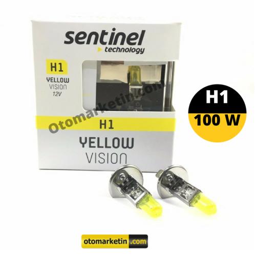 Sentinel H1 Sarı Işık Ampul 12V 100W