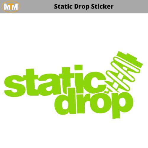 Static Drop Oto Sticker