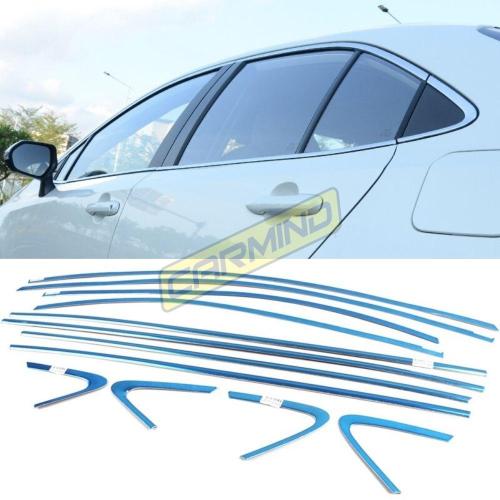 Toyota Corolla Krom Cam Çerçevesi Set 2019 Sonrası (12 Parça)
