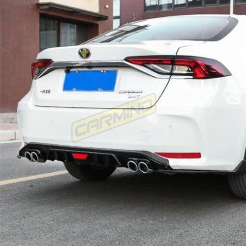 Toyota Corolla Arka Tampon Difüzörü Piano Black 2019-2021