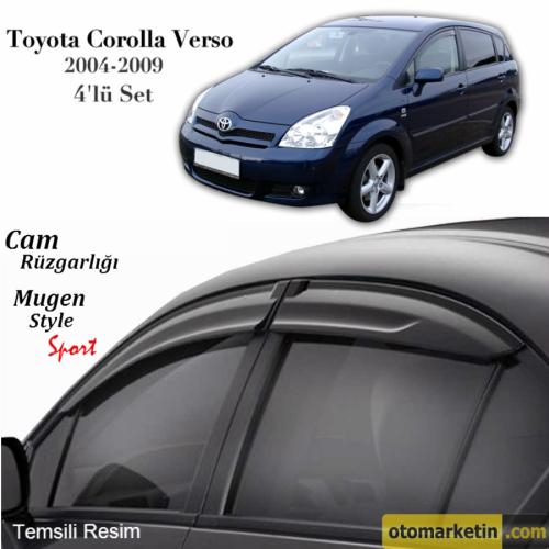 Toyota Corolla Verso Cam Rüzgarlığı 2004-2009