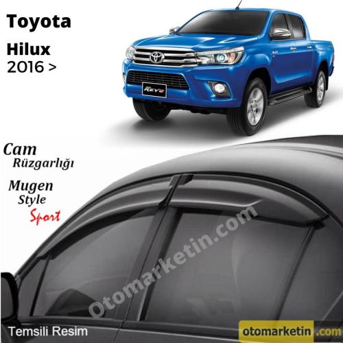 Toyota Hilux Revo Cam Rüzgarlığı