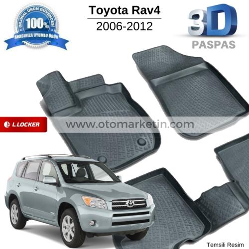 Toyota RAV4 3D Havuzlu Paspas 2006-2012