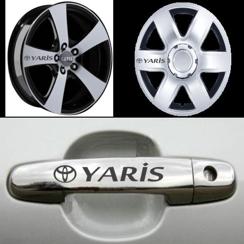 Toyota Yaris Kolu Jant Sticker