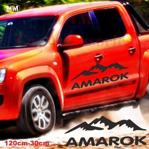 Volksvagen Amarok Dağ Off Road Oto Sticker 1 Adet