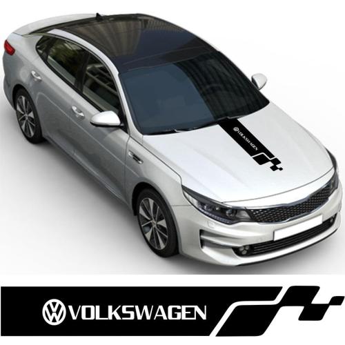 Volkswagen Ön Kaput Oto Sticker 60cm