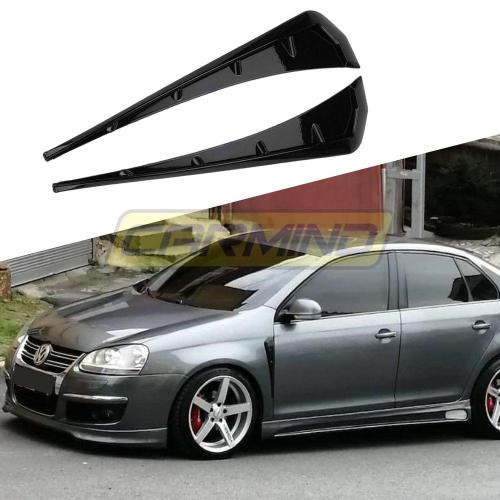 Volkswagen Jetta MK5 Yan Çamurluk Venti Piano Black (2 Adet)