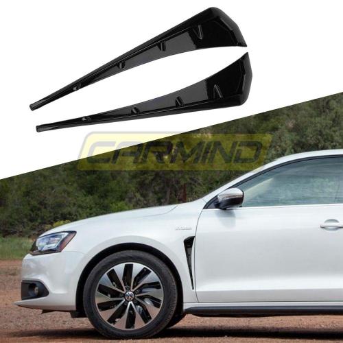 Volkswagen Jetta MK6 Yan Çamurluk Venti Piano Black (2 Adet)