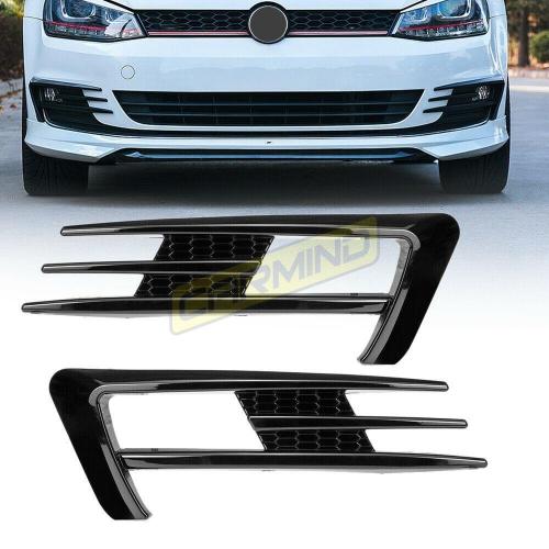 Volkswagen Golf 7 Sis Farı Çerçevesi Piano Black 2014-2017